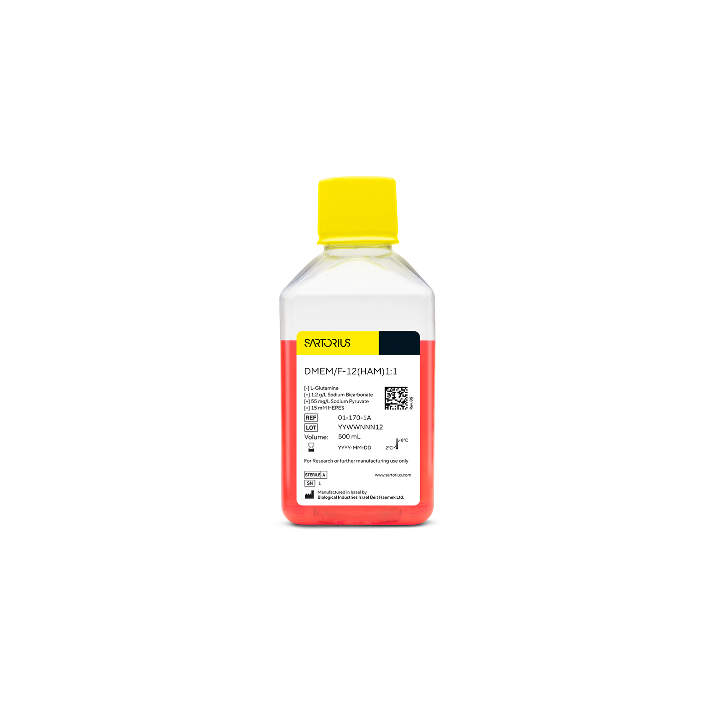 DMEM/F-12 with HEPES 500ML