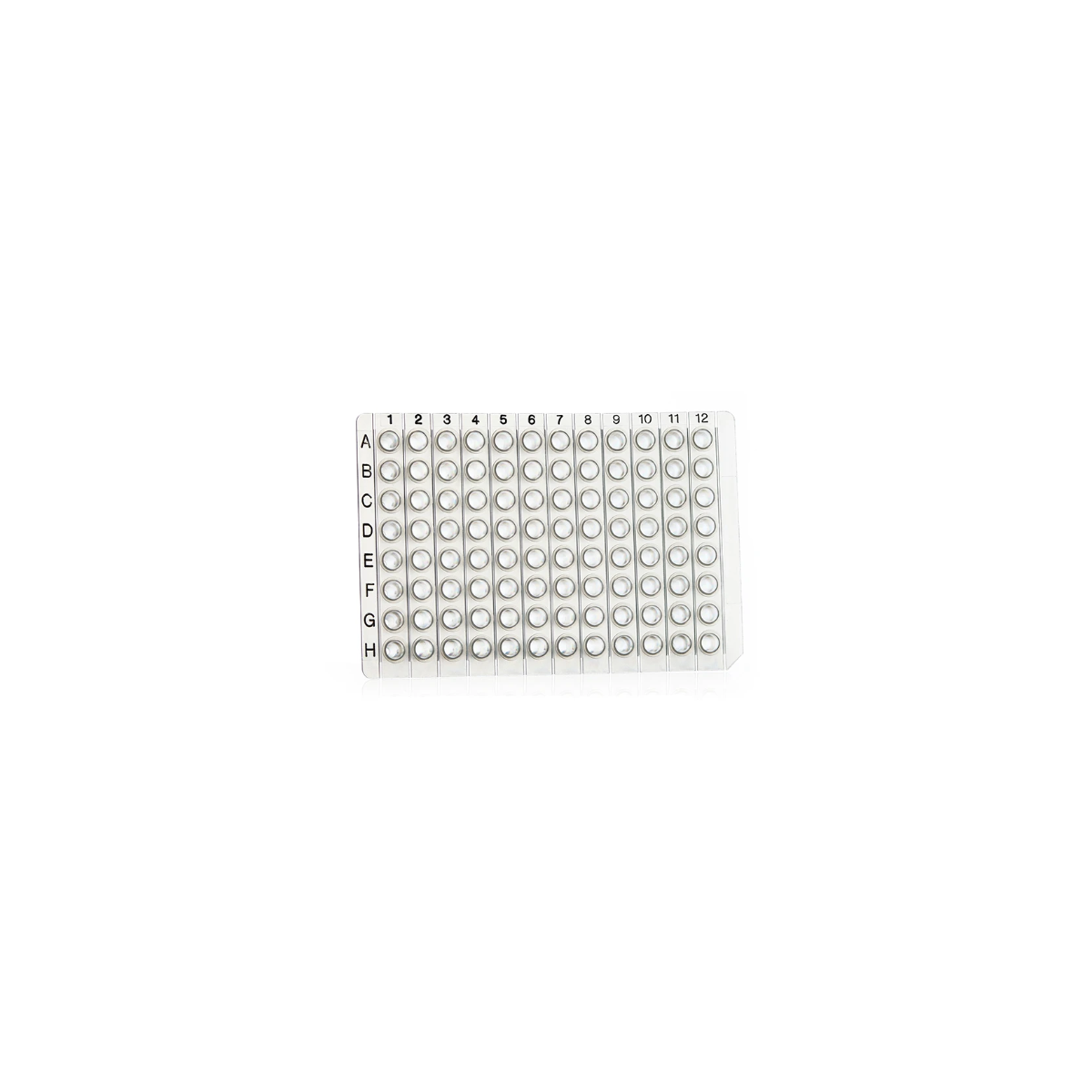 96 Well Non-Skirted PCR Plate Breakable Horizontally or Vertically