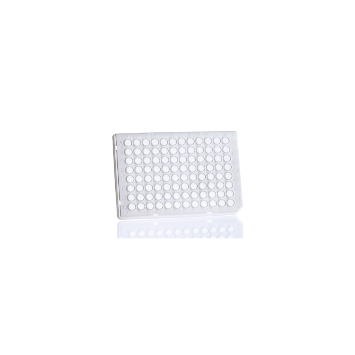 96 Well Semi-Skirted PCR Plate, Roche Style