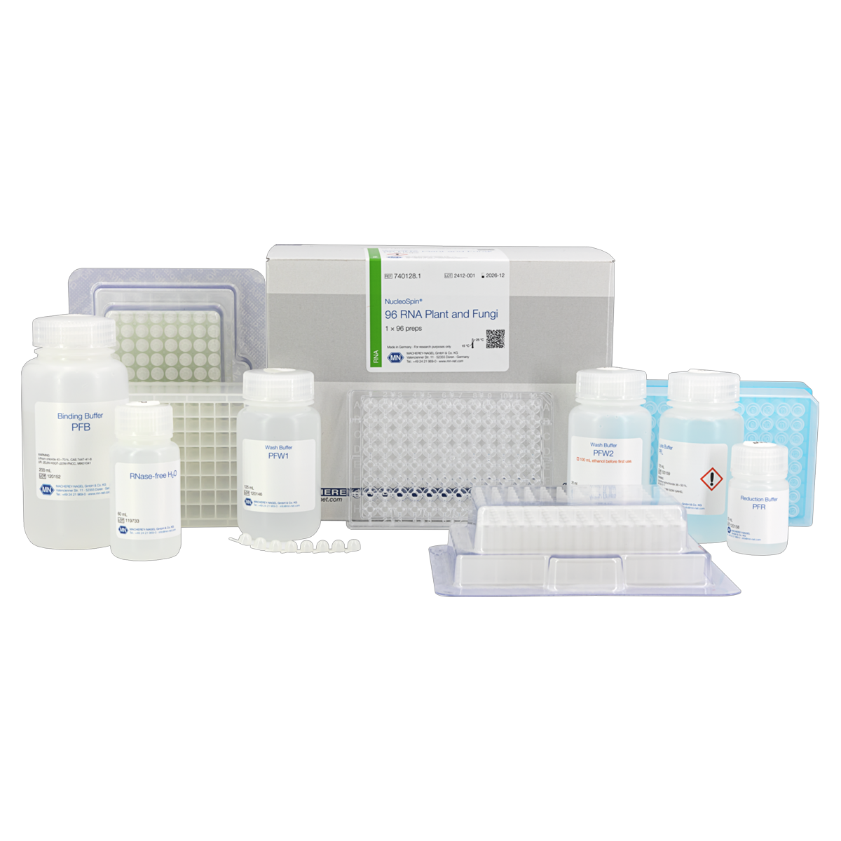 NucleoSpin 96 RNA Plant and Fungi 96-well kit for RNA from plants and fungi