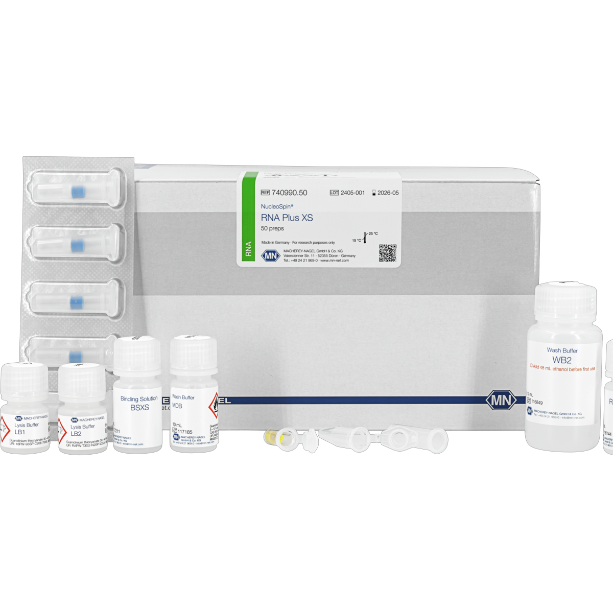 NucleoSpin RNA Plus XS Micro kit for RNA purification with DNA removal column