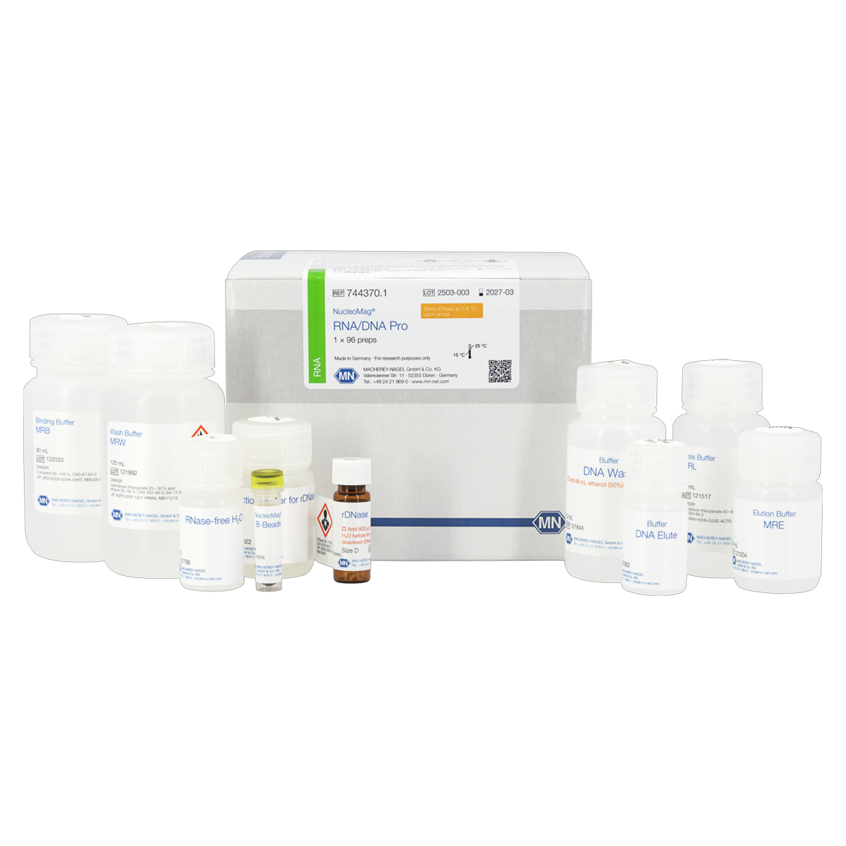 NucleoMag RNA/DNA Pro, kit for RNA and DNA isolation with magnetic beads