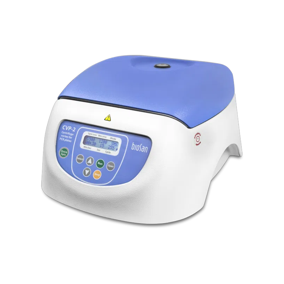 CVP-2 sentrifugi vortex PCR-levyille