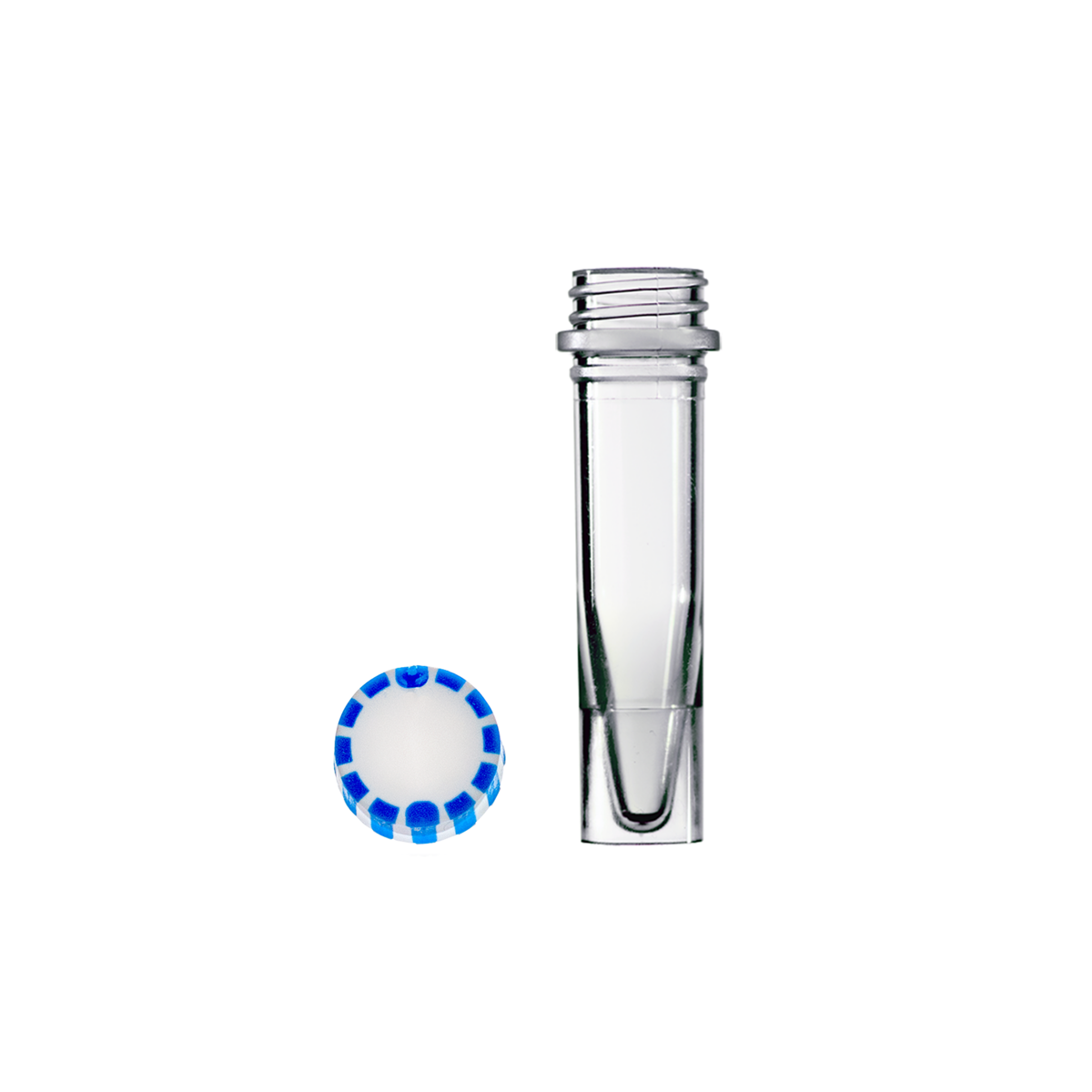 Screw Cap Microtubes with White/Colour EasyGrip Caps