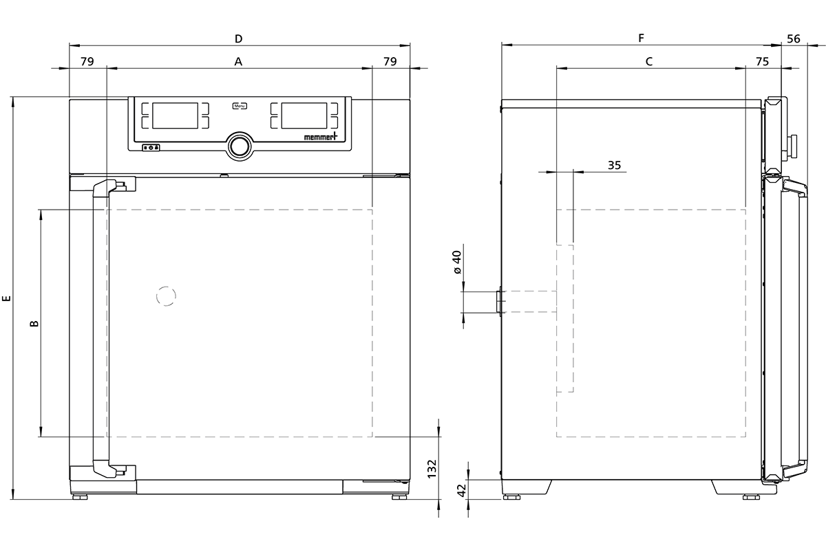 Memmert kosteuskaappi HCP150
