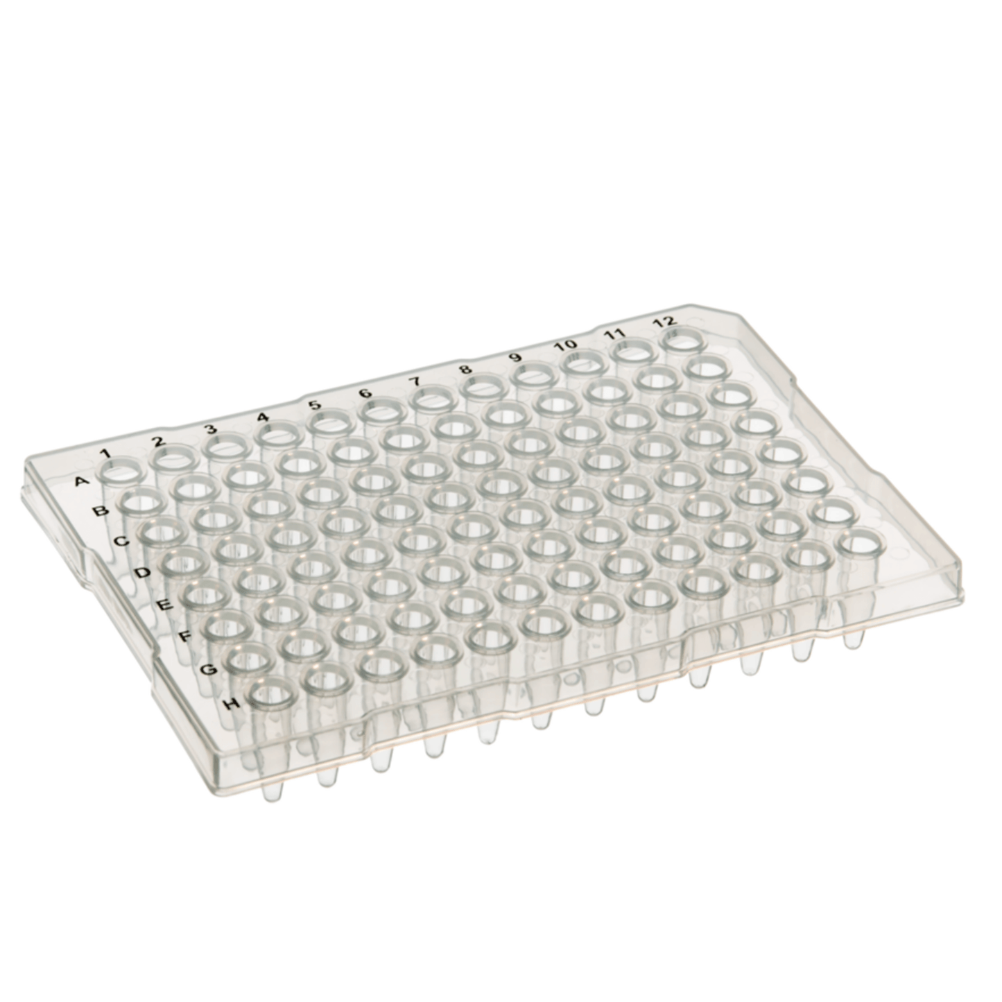 PCR-Levy 96 kuoppaa puolihelma