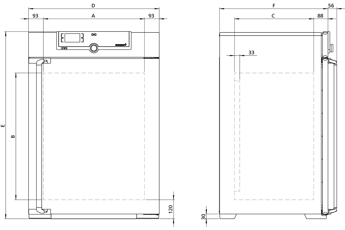 Memmert huopien lämmityskaappi IF260bw