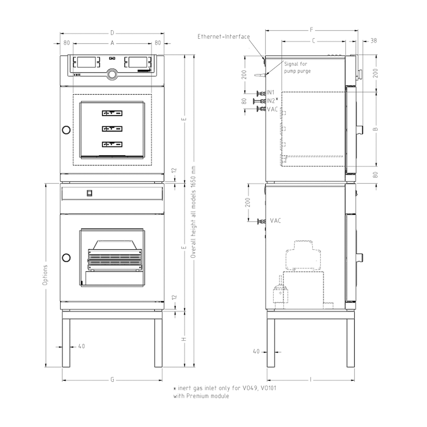 Memmert Vacuum oven VO49