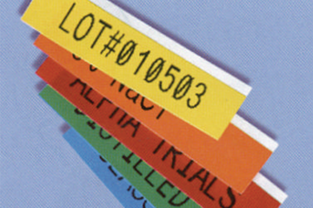B-461 Polyester Label