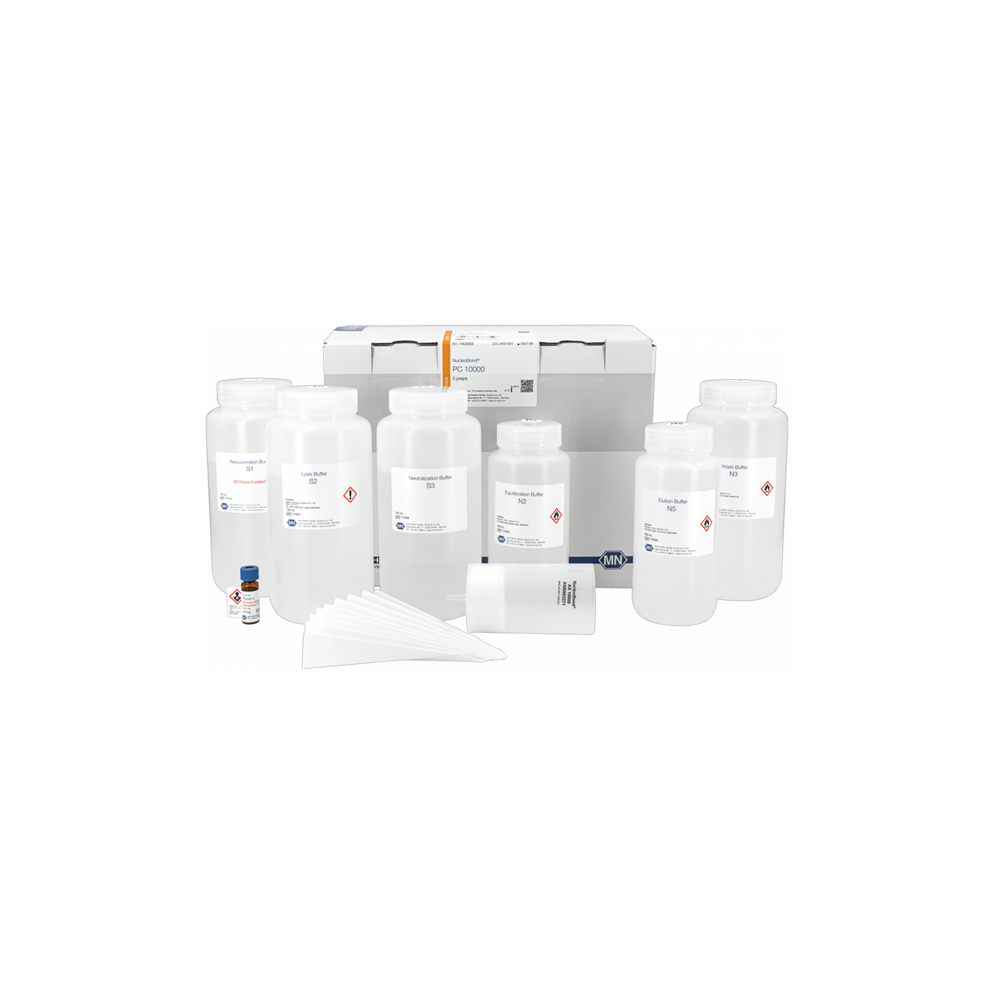 NucleoBond PC 10000, Giga kit for transfection-grade plasmid DNA