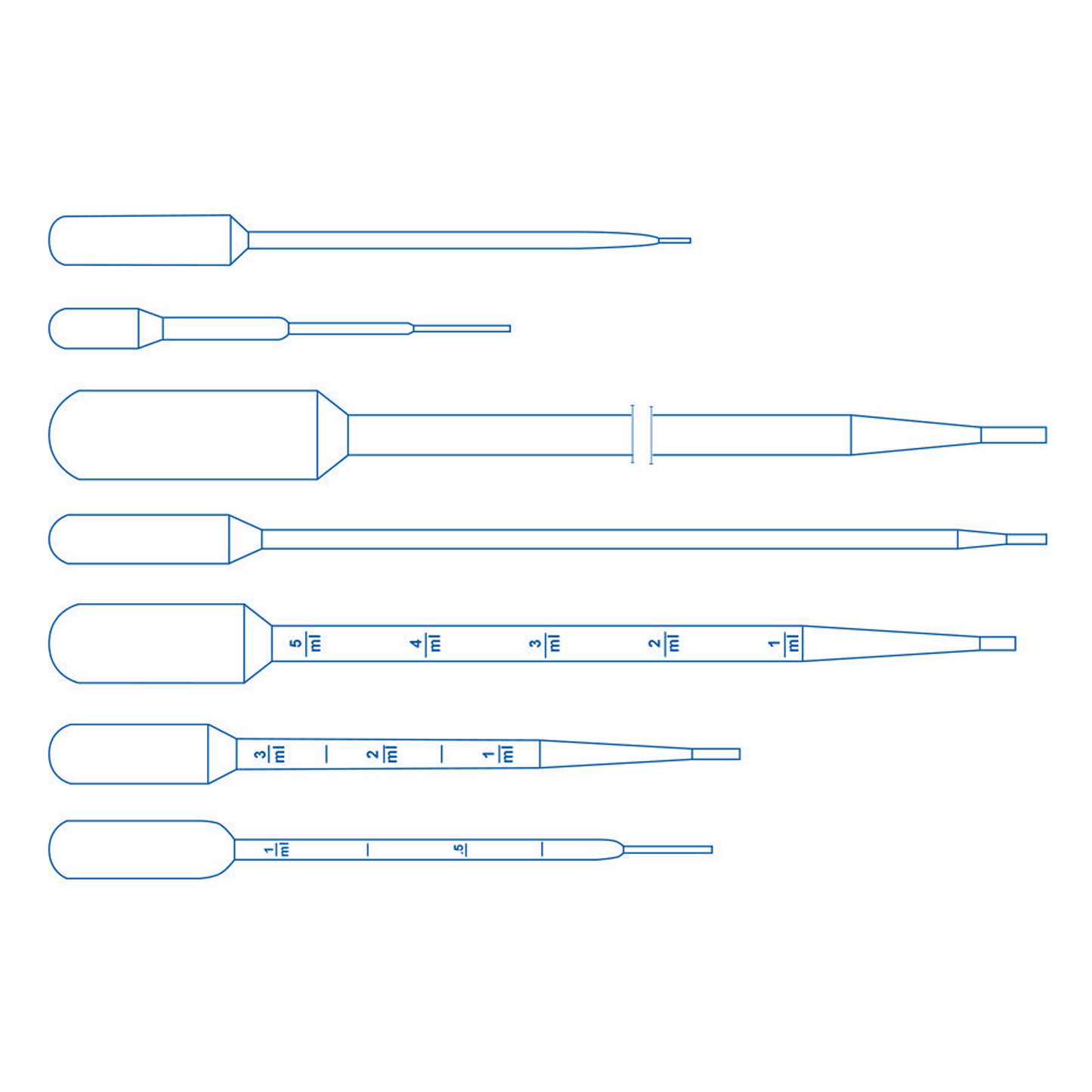 Fine Tip Pasteur Pipettes