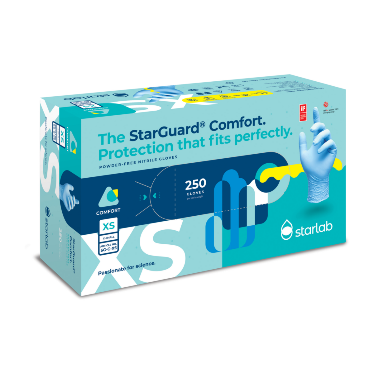 StarGuard® Comfort -nitriilikäsineet