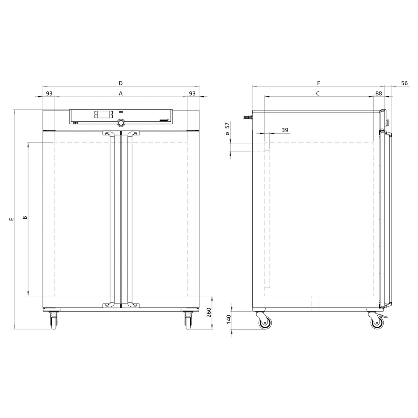 Memmert Universal oven UF1060