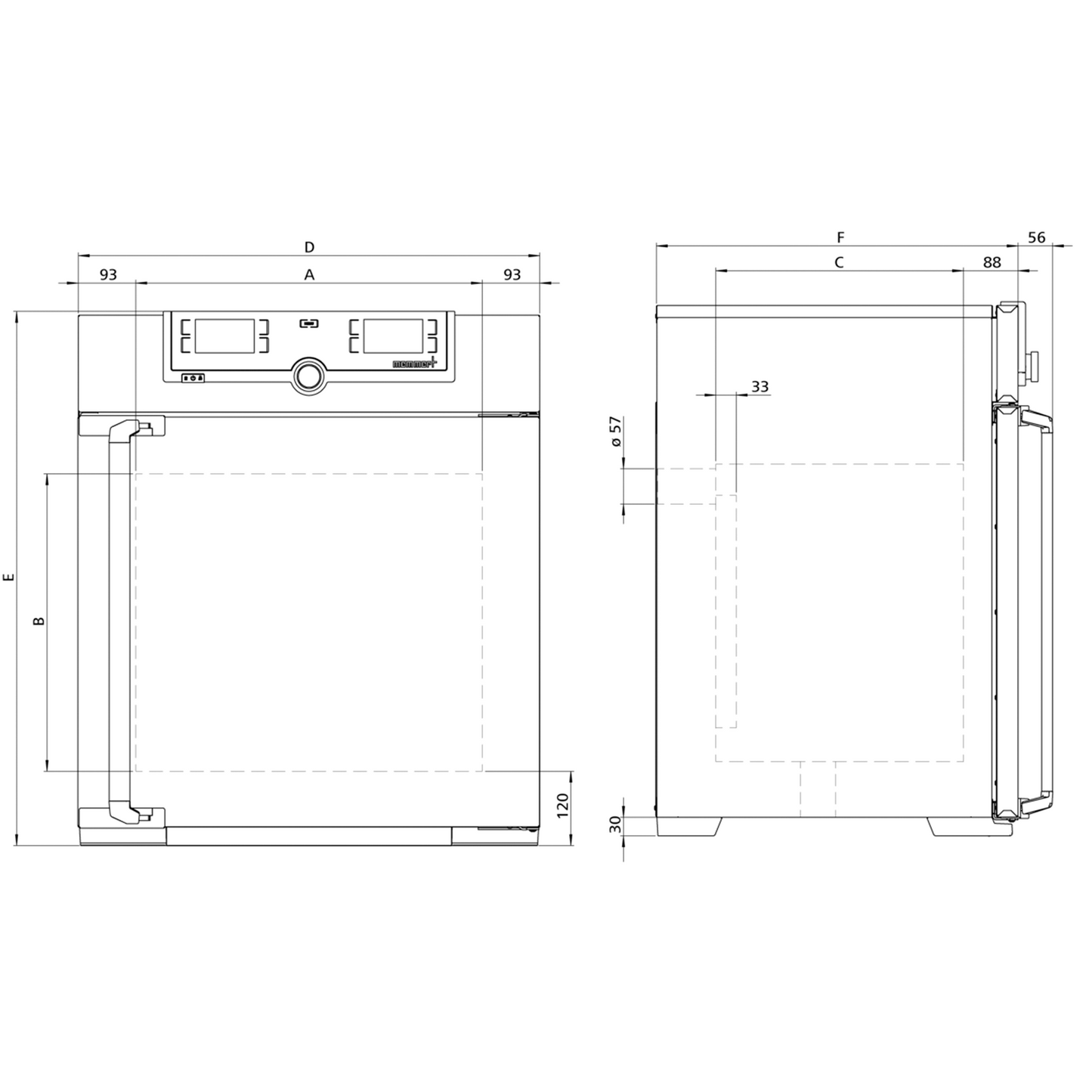 Memmert Universal oven UF110plus