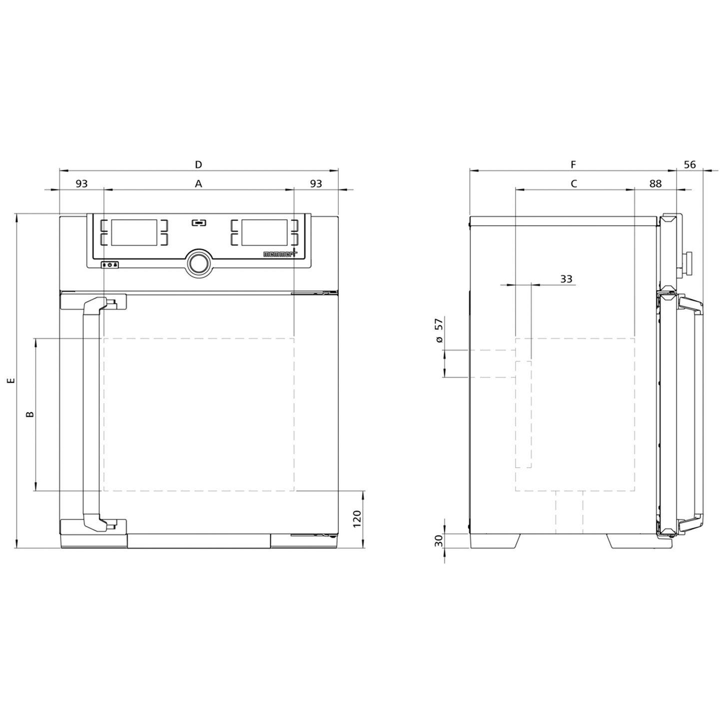 Memmert Universal oven UF30plus