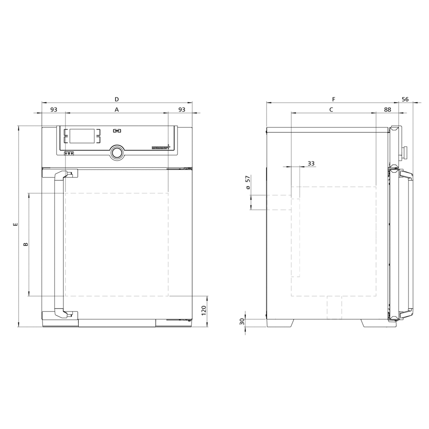 Memmert Universal oven UF55