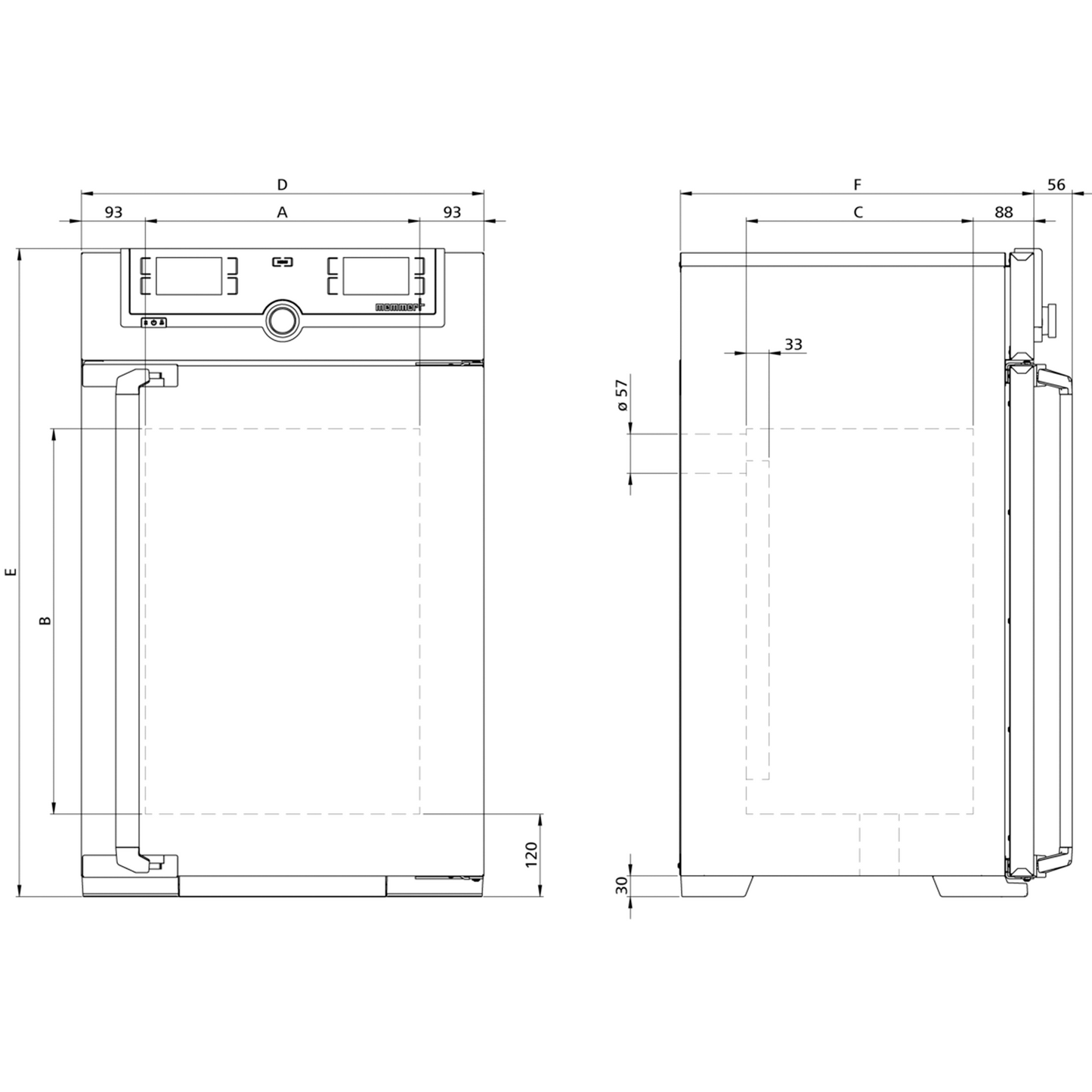 Memmert Universal oven UF75plus