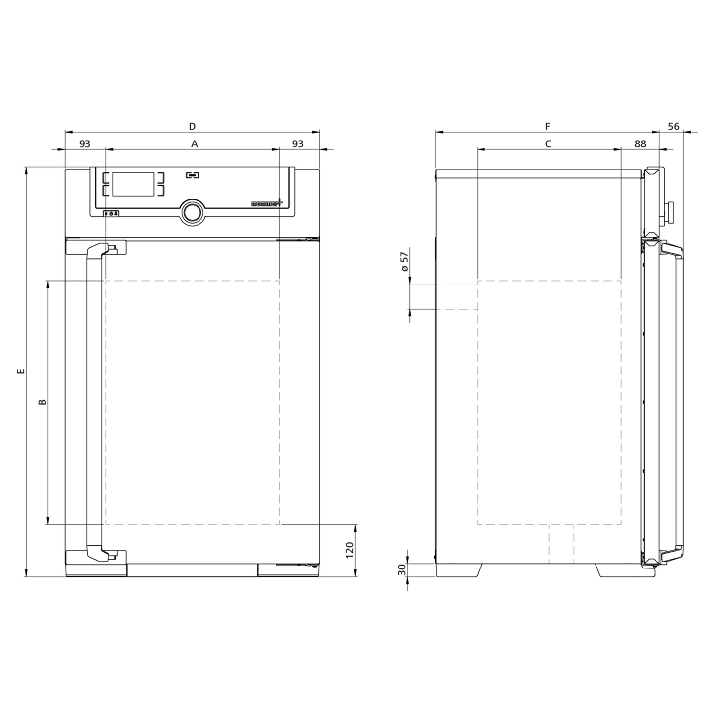 Memmert Universal oven UN75