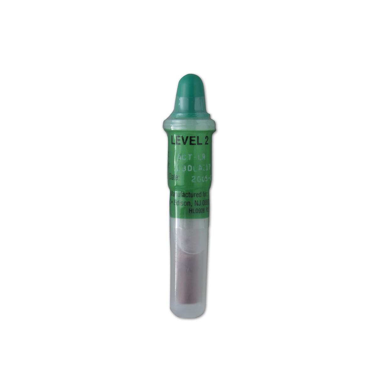 Hemocron ACT-LR kontrolli abnormaalitaso