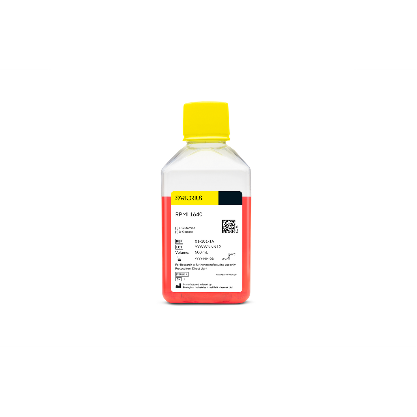 RPMI 1640 Medium without Glucose and L-Glutamine 500ml
