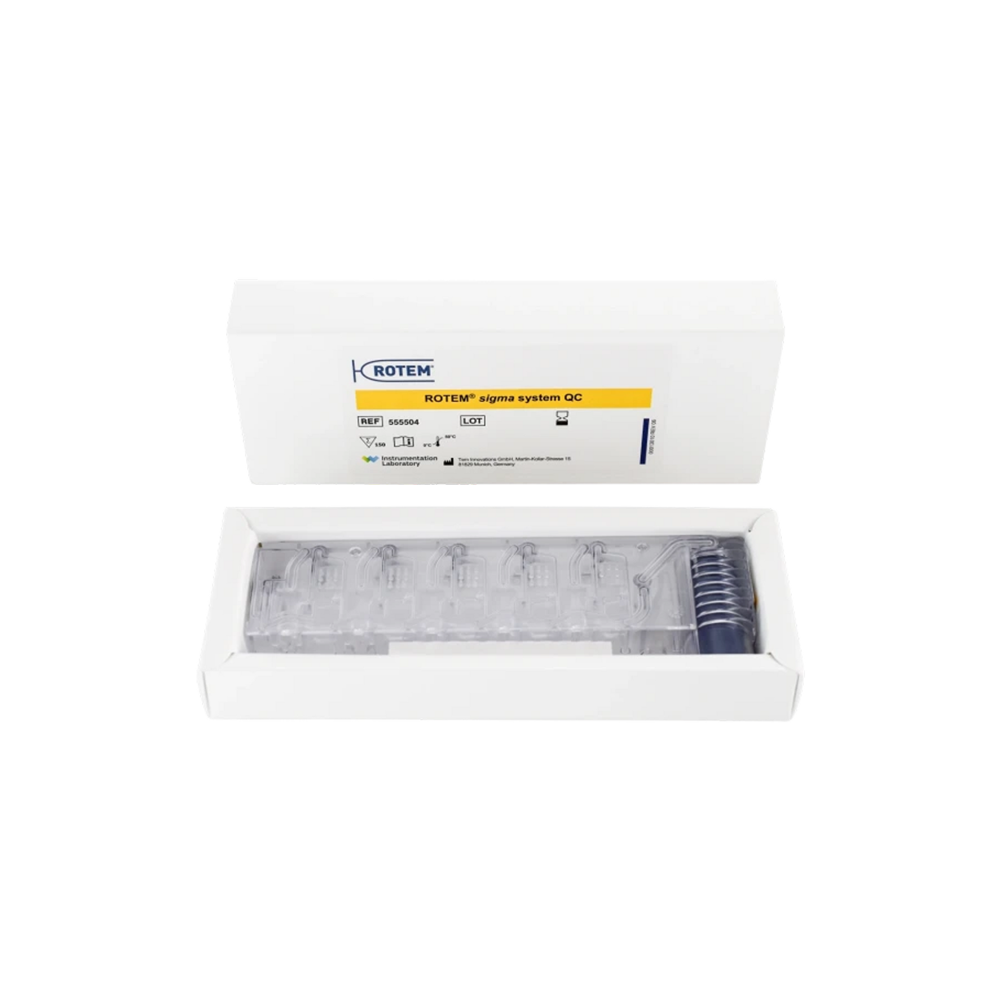 555504 Werfen Sigma system QC Cartridge