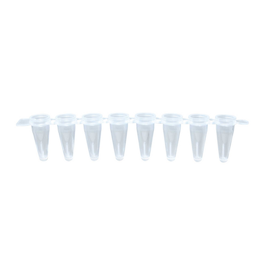 8-well PCR Tube Strips 0.1 mL without caps