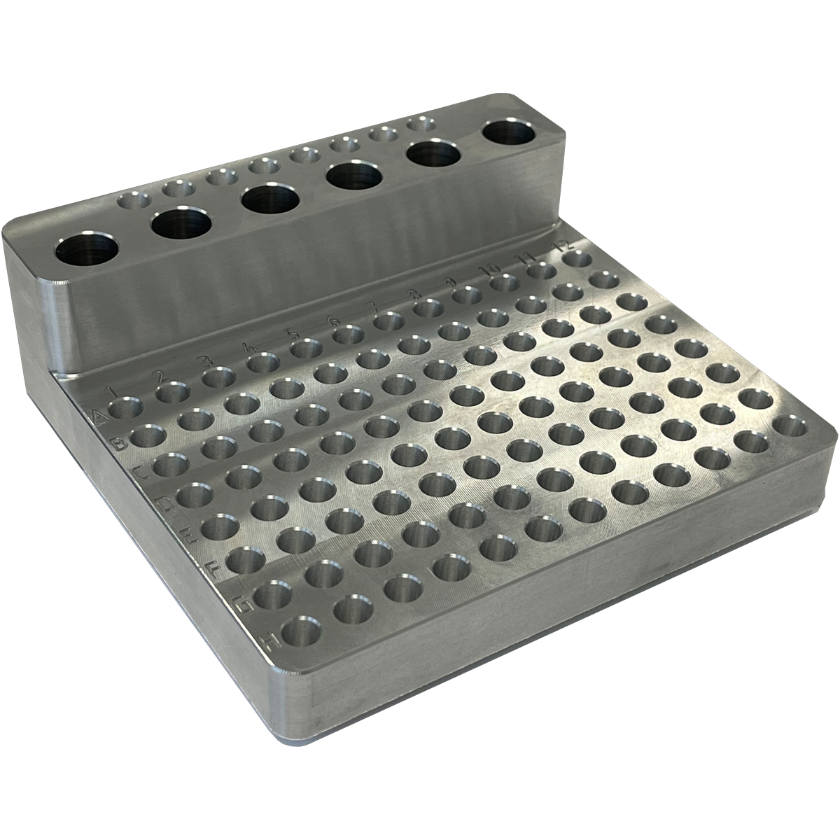 FastGene Aluminium Rack Premium aluminium cooling rack for 96-well plates and tubes
