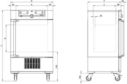 Memmert Compressor-cooled incubator ICP110