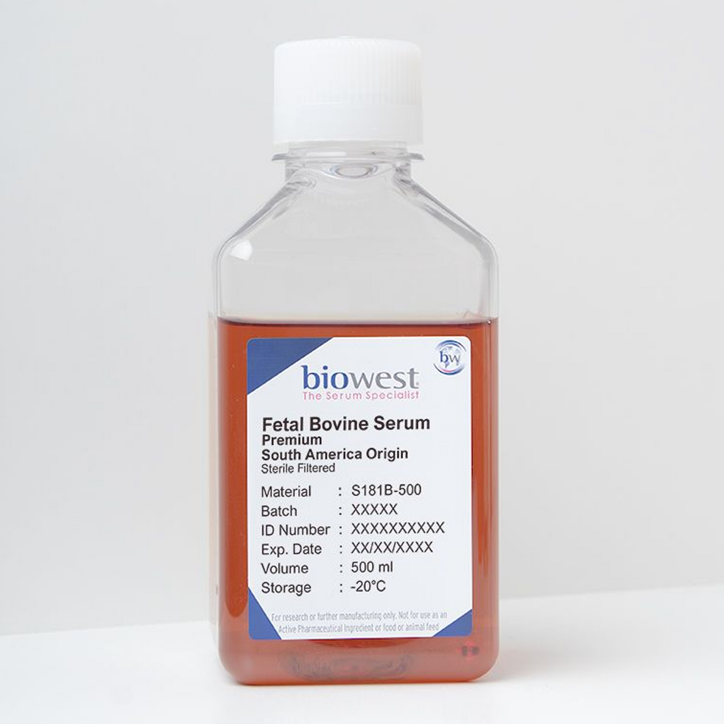 Fetal Bovine Serum (South America) Premium 500ml