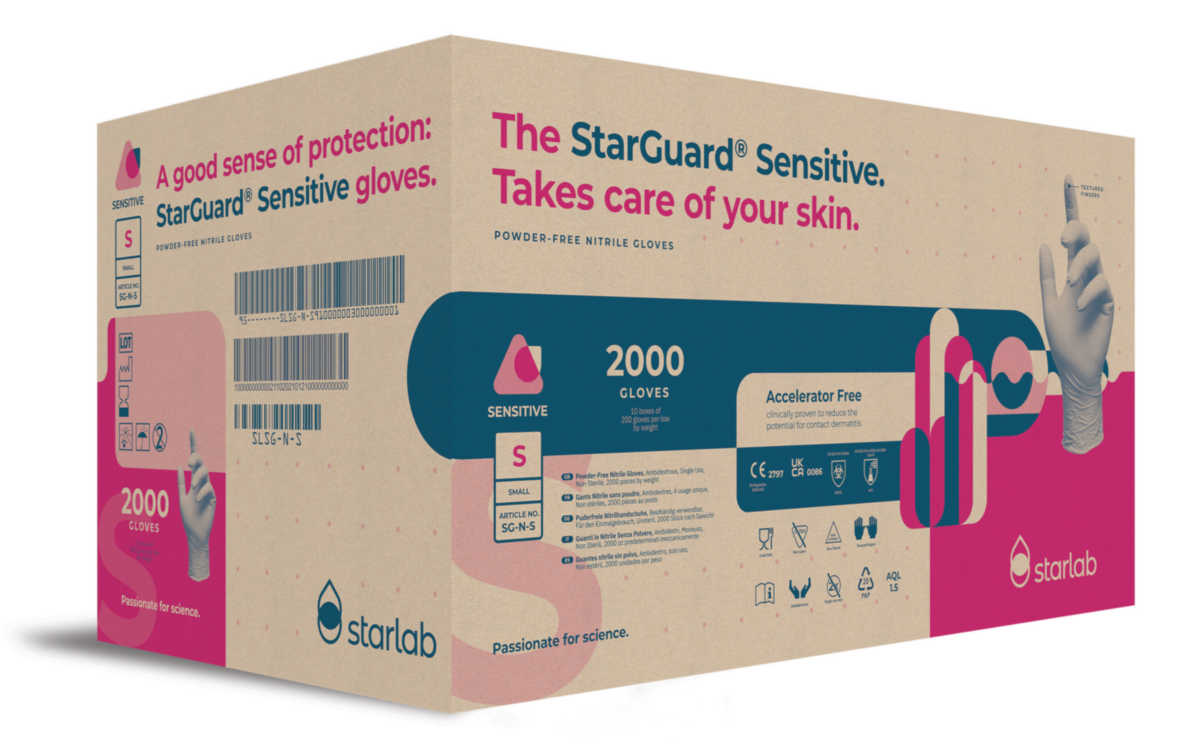 StarGuard® Sensitive Nitrile Gloves